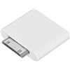 Yunseity Trasmettitore Bluetooth a 30 Pin per IPod, Trasmettitore Wireless Bluetooth 2.1, Plug and Play, Adattatore Audio Bluetooth con Portata di 10 M (WHITE)