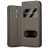 Cadorabo Custodia Libro per LG G6 in BRUNO PIETRA - con Funzione Stand e Chiusura Magnetica - Portafoglio Cover Case Wallet Book Etui Protezione