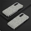 PAIX Custodia Telefono Trasparente Compatibile con vivo Y20S/vivo Y11S/vivo Y20 Cover Cornice Elettroplaccata Gradiente Glitter Protettiva Sottile TPU