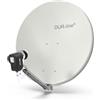 DUR-line Set antenna satellitare Select 75/80 [LNB, commutatore]