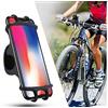 CLICLED Supporto porta cellulare telefono bici passeggino manubrio universale gommato