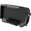 CENAP Manubrio Supporto Cellulare Per BMW R1300 R1250 R1200 F850 F750 GS Per ADV la navigazione mobile con ricarica wireless Porta Telefono Moto(Wireless- Black Line)