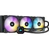 Corsair iCUE H170i ELITE CAPELLIX Sistema di Raffreddamento a Liquido per CPU (33 LED RGB CAPELLIX Ultra-Lumino, Radiatore 420mm, Tre Ventole PWM a Magnetica 140 mm, iCUE COMMANDER CORE incluso)
