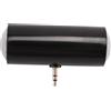 Asuinxurr Mini altoparlante stereo da 3,5 mm, lettore musicale MP3, altoparlante per cellulare, tablet, PC nero