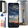Yuxyiony Nuovo Schermo di Ricambio Per Oukitel WP22 Display LCD Riparazione Dello Schermo e Sostituzione Strumento Accessori