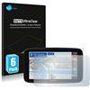 savvies 6 Pezzi Pellicola Protettiva per TomTom GO Discover 6 Protezione Schermo Trasparente