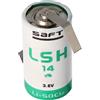 Saft LSH 14 batteria al litio 3.6 V Primary con linguetta a forma di z