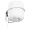 Growalleter Supporto da Parete in Metallo per 2023 HomePod di Seconda Generazione/1a Generazione Altoparlante, Supporto Salvaspazio Compatibile con HomePod 2a/1a con Gestione dei Cavi (Argento)