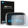 savvies 6 Pezzi Pellicola Protettiva per TomTom Rider 500 Protezione Schermo Trasparente