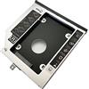 NIGUDEYANG staffa in metallo con lunetta frontale + 2 nd HDD SSD hard disk Caddy adattatore per Lenovo ThinkPad T440P T540P W540P T540 W540