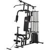 DecHome - Stazione Fitness Multifunzione 150L x 110P x 210Acm Nero
