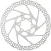 Shimano Deore SM-RT56 Disco Freno, 6 Fori, Argento, 160 mm