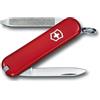 Victorinox Swiss Army Knife Escort - Multiuso da Campeggio con 6 Funzioni | Lama piccola, lima per unghie e cacciavite da 2,5 mm. Ideale per EDC, portachiavi e outdoor. 58 mm, rosso, Prodotto in