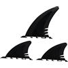 Aymzbd 3 Pezzi di Pinne da PVC per Tavola da Surf, Accessorio Professionale Universale