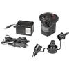 Intex 156235, Pompa Elettrica con Accendisigari e Presa Elettrica, Nero, 220 V (Presa)/12 V (Auto)