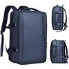 Xuweiung Borsa da Viaggio per Uomo, Zaino per Computer, Borsa Business Multifunzionale,Zaino da Viaggio Aereo Porta PC 15.6 Pollici(blu)