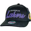 Mitchell & Ness NBA Team Script 2.0 Classic Red Snapback, Los Angeles Lakers, Black, Taglia unica