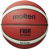 Molten Pallone da basket composito serie BG, approvato FIBA - BG4500, taglia 7, 2 toni (B7G4500)