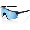 100% GAFAS SPEEDCRAFT - Matte Black - HiPER Blue Multilayer Mirror Lens