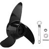 Buachois elica fuoribordo in plastica Marina 3 Pale elica fuoribordo elettrica per 50lb 60lb 68lb 88lb 12v 24v trolling Motors Moto Boat