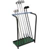 NoneDanGee Supporto per mazza da golf, organizer per mazza da golf, per 8 colpi, robusto supporto da golf, per mazza da golf, scaffale espositivo, scaffale da golf, 50 x 27,5 x 72 cm