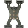 AQ zxdc Porta cartucce for fucile calibro 12 tattico, caricatore regolabile, custodia for munizioni, adattatore for clip da cintura, accessori for la caccia al caricatore.(Black,4 Rounds)