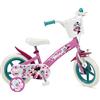 Huffy, Bicicletta 12 pollici Disney Minnie Baby-Girls, Rosa, One size