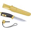 Morakniv Companion Spark - Coltello fisso unisex da adulto, manico, lama: 104 mm, colore: Giallo