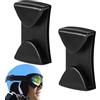 Generic Clip di fissaggio per occhiali da sci, 2 clip di ricambio adesive per casco da sci, clip per cintura, clip per cinghia per occhiali, clip per occhiali anti-goccia, presa per occhiali a sgancio rapido,