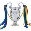SUMESIRO Coppa del mondo di calcio Souvenir/Silver (trofei di calcio 32 cm) European League Replica Trofei Art Trophy