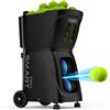 PUSUN PT-Smart Pro - Macchina per palline da tennis con oscillazione interna: controllo tramite app, 12 modalità di allenamento, 75 MPH, batteria 5H, portatile, per tennis e paddle per principianti e