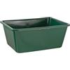 BURI Vasca per selvaggina XXL, grande, adatta per alimenti, rettangolare, 90 litri, in plastica, contenitore in plastica, contenitore per il giardino, contenitore per l'acqua, bacino per l'acqua,