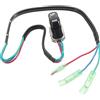 HEMOTON Interruttore Levetta 12v per Motore Fuoribordo, Materiale Plastico Nero, Sostituzione Diretta Senza Cablaggio, Accessorio Nautico per Barca