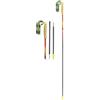 LEKI Neotrail Pro FX.One Superlite Carbon - Bastoni da trekking pieghevoli leggeri per escursionismo e trail running, in carbonio naturale, rosso rubino, 110 cm