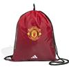 adidas Manchester United - Sacca da palestra unisex per adulti, Mufc Rd/Nero, Taglia unica