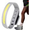 Generic Bracciale con luce - Fascia luminosa per corsa, fascia con luce LED | Bracciale con luce di sicurezza notturna, alimentato da una batteria da 350 mAh, per andare in bicicletta, camminare, corsa, con