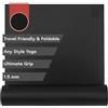 Manduka GRP Adapt Travel - Tappetino antiscivolo per yoga in movimento, 1,5 mm, pieghevole, pronto per i viaggi, resistente al sudore, ecologico, 180,3 x 61 cm