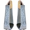 PLCPDM Staffe in alluminio imbottite occidentali staffe per equitazione leggere per selle per cavalli Forniture per equitazione Staffe per equitazione