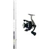 Kolpo combo per la pesca spinning con canna210cm 8/40 gr in carbonio + mulinello con bobina in alluminio