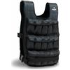 Matchu Sports - Gilet con peso 20 kg - regolabile - nero - per fitness e corsa - Gilet con pesi
