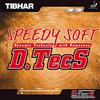 Tibhar Rivestimento Speedy Soft D.TecS, rosso, 2,0 mm