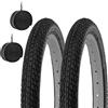 ECOVELO EBA20NEK 2 COPERTONI 20 X 1.75 (47-406) + CAMERE PNEUMATICI GRAZIELLA CITY BIKE BMX freestyle Bimbo 20