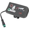 Generic Pannello di Visualizzazione della Potenza a LED per Bici Elettrica Misuratore di Modifica Impermeabile Durevole per Manubri da 22,2 Mm, Funzionamento Semplice per Scooter, Materiale Leggero