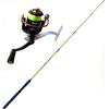 globe fishing Canna Bolentino Pesca Barca Mare Mt. 1,20 Con Mulinello E Filo Kit Sgombro Mormora Fragolino