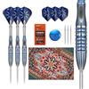 Target Darts Phil Taylor Punta in Acciaio Gx2 Set di Freccette, 24G | Frecce 95% Tungsteno, Alette PRO Ultra N. 6/Vapor S e Aste Power Titanio, Punti Svizzero Nano Argento e Strumento