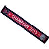 PSG Paris Saint Germain - Sciarpa del Paris Saint Germain, campionato Ligue 1, collezione ufficiale, modello Campioni di Francia del 2013