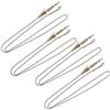 VGEBY Attrezzatura da Pesca Leader Clips Carp, Leader Sostituibili Hybrid Camo Leadcore Leader per la Pesca Carp Core Line Fishing Set(Combinazione LEADCLIP) accessori per attrezzi da pesca