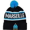 OLYMPIQUE DE MARSEILLE Olympique Marsiglia Berretto Pompon Om - Collezione Ufficiale Taglia Adulto Uomo