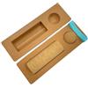 Generic Set 4 in 1 Balance Board in sughero, rinforzante per piedi con blocchi di equilibrio, rullo, palla massaggiante e fasce per dita dei piedi per la forza di caviglia e core