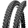 CST 2 Copertoni C-1027 20 X 1.90 (50-406) per Mountain Bike Bambino | Pneumatici Neri per Bici MTB